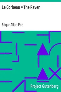 Le Corbeau = The Raven — Edgar Allan Poe cover