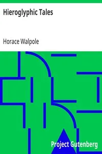 Hieroglyphic Tales — Horace Walpole cover