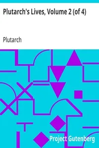 Plutarch's Lives, Volume 2 (of 4) — Plutarch cover