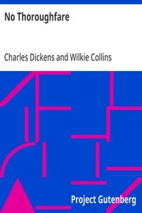 No Thoroughfare — Charles Dickens cover