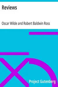Reviews — Oscar Wilde cover