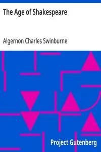 The Age of Shakespeare cover