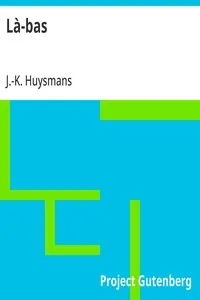 Là-bas — J.-K. (Joris-Karl) Huysmans cover