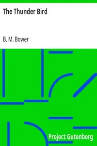 The Thunder Bird — B. M. Bower cover