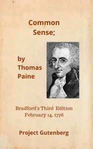 Common Sense — Thomas Paine cover