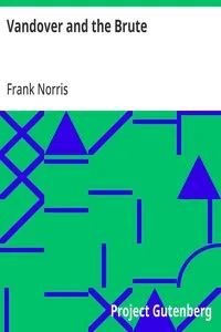 Vandover and the Brute — Frank Norris cover