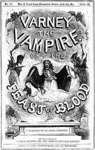 Varney the vampyre; or, the feast of blood — Thomas Peckett Prest cover