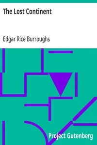 The Lost Continent — Edgar Rice Burroughs cover