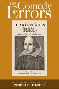The Comedy of Errors — William Shakespeare cover