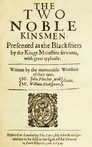 The Two Noble Kinsmen — William Shakespeare cover
