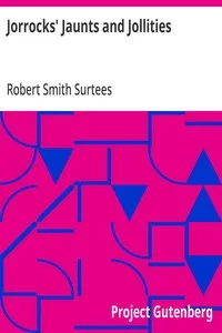 Jorrocks' Jaunts and Jollities — Robert Smith Surtees cover