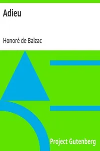 Adieu — Honoré de Balzac cover