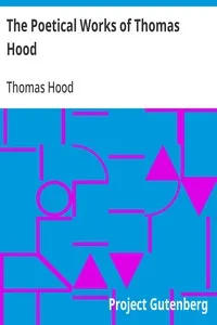 The Poetical Works of Thomas Hood — Thomas Hood cover