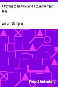 A Voyage to New Holland, Etc. in the Year 1699 — William Dampier cover