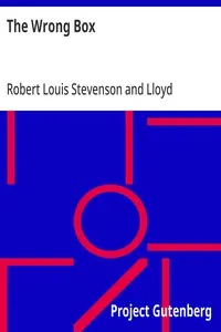 The Wrong Box — Robert Louis Stevenson cover