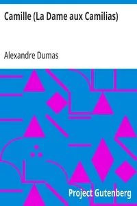Camille (La Dame aux Camilias) — Alexandre Dumas cover