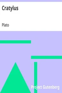 Cratylus — Plato cover