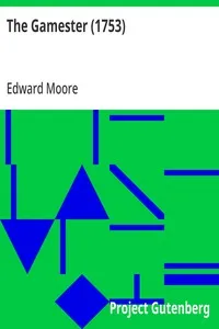 The Gamester (1753) — Edward Moore cover
