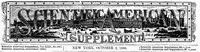 Scientific American Supplement, No. 561, October 2, 1886 cover