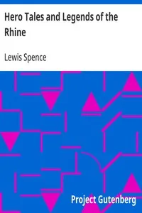 Hero Tales and Legends of the Rhine — Lewis Spence cover