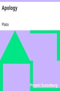 Apology — Plato cover