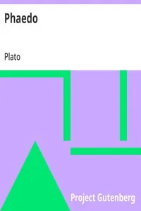 Phaedo — Plato cover