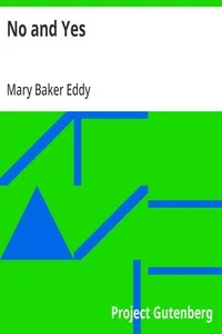 No and Yes — Mary Baker Eddy cover
