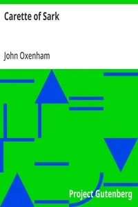 Carette of Sark — John Oxenham cover