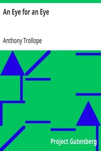 An Eye for an Eye — Anthony Trollope cover