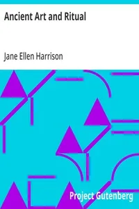Ancient Art and Ritual — Jane Ellen Harrison cover