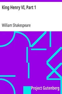 King Henry VI, Part 1 — William Shakespeare cover