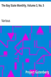 The Bay State Monthly, Volume 3, No. 5 — Various cover