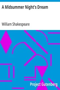A Midsummer Night's Dream — William Shakespeare cover