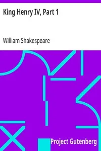 King Henry IV, Part 1 — William Shakespeare cover