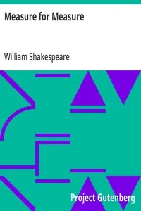Measure for Measure cover
