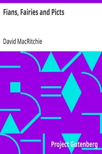 Fians, Fairies and Picts — David MacRitchie cover