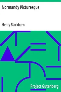 Normandy Picturesque — Henry Blackburn cover