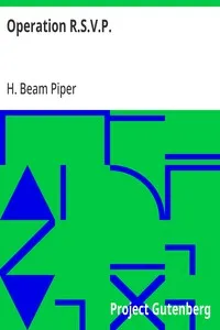Operation R.S.V.P. — H. Beam Piper cover