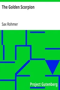 The Golden Scorpion — Sax Rohmer cover