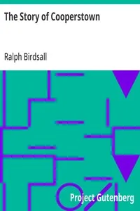 The Story of Cooperstown — Ralph Birdsall cover