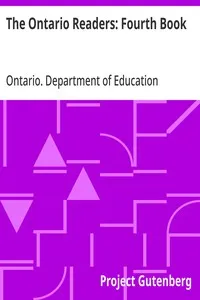 The Ontario Readers: Fourth Book — Ontario. Department of Education cover
