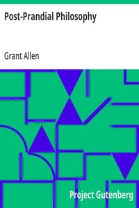 Post-Prandial Philosophy cover