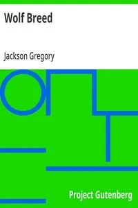 Wolf Breed — Jackson Gregory cover