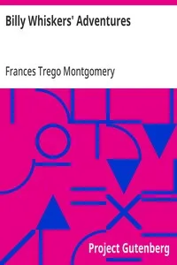 Billy Whiskers' Adventures — Frances Trego Montgomery cover