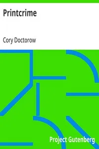 Printcrime — Cory Doctorow cover