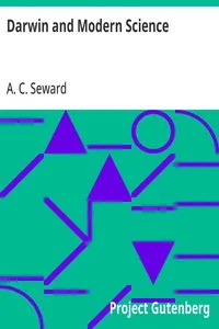 Darwin and Modern Science — A. C. (Albert Charles) Seward cover