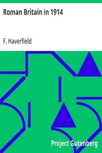 Roman Britain in 1914 — F. (Francis) Haverfield cover