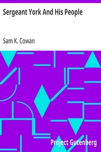Sergeant York And His People — Sam K. (Sam Kinkade) Cowan cover