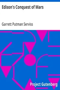 Edison's Conquest of Mars — Garrett Putman Serviss cover