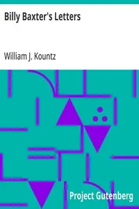 Billy Baxter's Letters — William J. Kountz cover